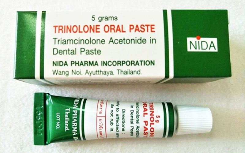 Trinolone Oral Paste rất an toàn và tuyệt đối không gây kích ứng